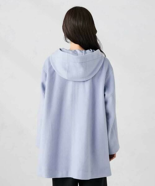 a.v.v / アー・ヴェ・ヴェ ノーカラージャケット | 【２WAY】Aラインフーデッドミドルコート | 詳細17