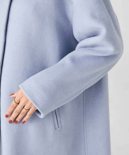 a.v.v / アー・ヴェ・ヴェ ノーカラージャケット | 【２WAY】Aラインフーデッドミドルコート | 詳細19