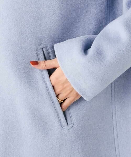 a.v.v / アー・ヴェ・ヴェ ノーカラージャケット | 【２WAY】Aラインフーデッドミドルコート | 詳細20