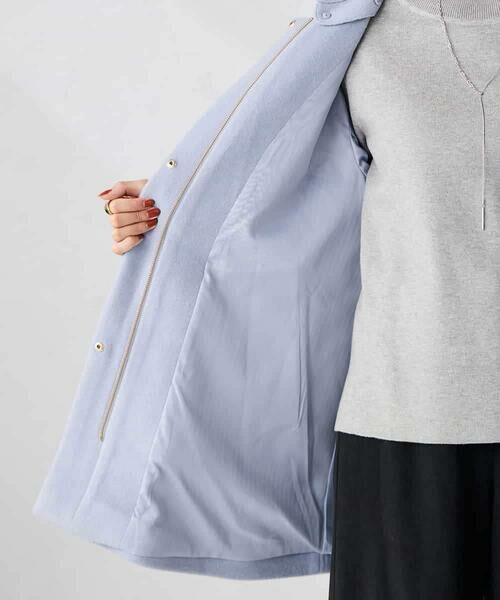 a.v.v / アー・ヴェ・ヴェ ノーカラージャケット | 【２WAY】Aラインフーデッドミドルコート | 詳細23