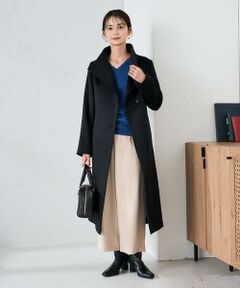 a.v.v / アー・ヴェ・ヴェ その他アウター | 【2WAY】折り返しラペルロングコート