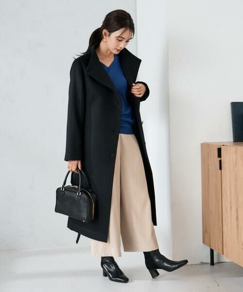 a.v.v / アー・ヴェ・ヴェ その他アウター | 【2WAY】折り返しラペルロングコート | 詳細11