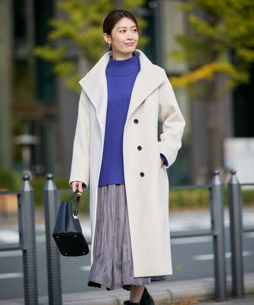 a.v.v / アー・ヴェ・ヴェ その他アウター | 【2WAY】折り返しラペルロングコート | 詳細20