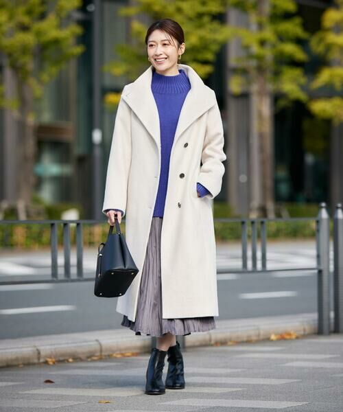 a.v.v / アー・ヴェ・ヴェ その他アウター | 【2WAY】折り返しラペルロングコート | 詳細22
