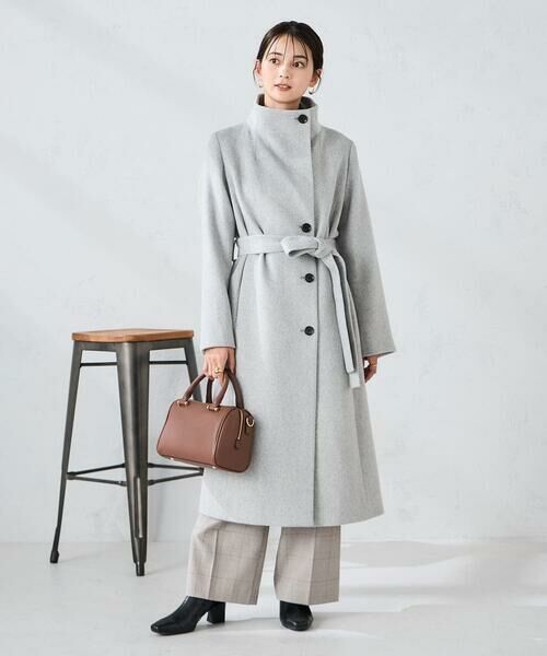 a.v.v / アー・ヴェ・ヴェ その他アウター | 【2WAY】折り返しラペルロングコート | 詳細5