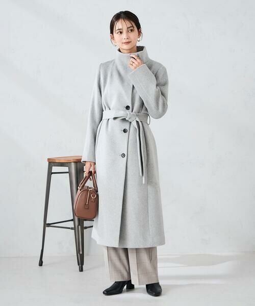 a.v.v / アー・ヴェ・ヴェ その他アウター | 【2WAY】折り返しラペルロングコート | 詳細6