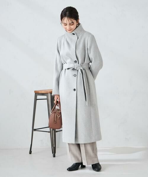 a.v.v / アー・ヴェ・ヴェ その他アウター | 【2WAY】折り返しラペルロングコート | 詳細7