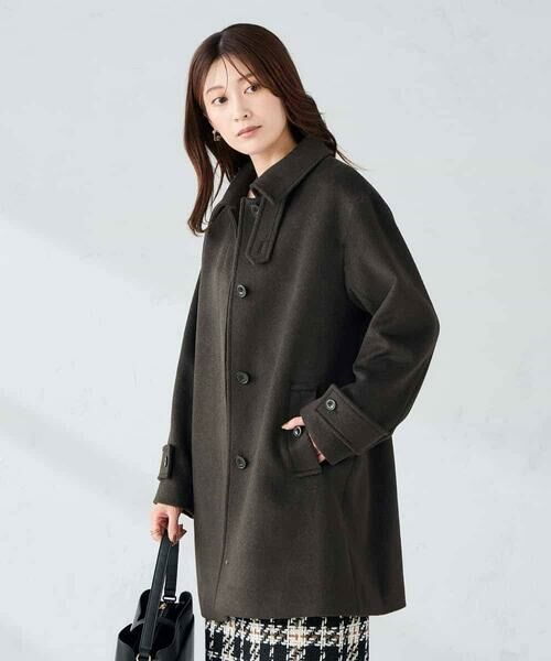 a.v.v / アー・ヴェ・ヴェ ステンカラーコート | ステンカラーミディコート | 詳細1