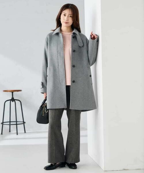 a.v.v / アー・ヴェ・ヴェ ステンカラーコート | ステンカラーミディコート | 詳細11