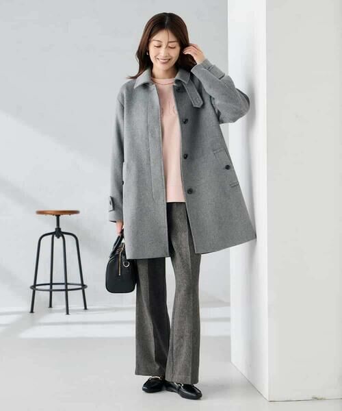 a.v.v / アー・ヴェ・ヴェ ステンカラーコート | ステンカラーミディコート | 詳細12