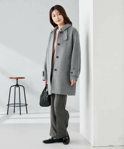a.v.v / アー・ヴェ・ヴェ ステンカラーコート | ステンカラーミディコート | 詳細13