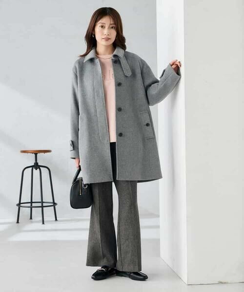 a.v.v / アー・ヴェ・ヴェ ステンカラーコート | ステンカラーミディコート | 詳細14