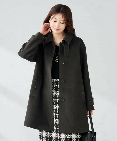 a.v.v / アー・ヴェ・ヴェ ステンカラーコート | ステンカラーミディコート | 詳細2