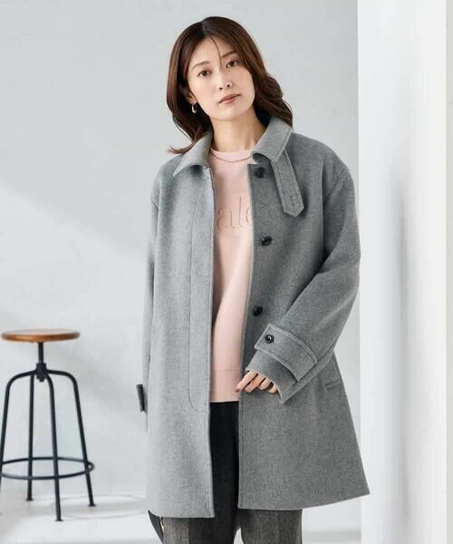 a.v.v / アー・ヴェ・ヴェ ステンカラーコート | ステンカラーミディコート | 詳細9