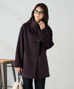 a.v.v / アー・ヴェ・ヴェ ステンカラーコート | スタンドカラーミディコート