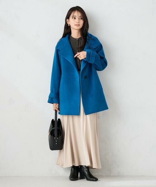 a.v.v / アー・ヴェ・ヴェ ステンカラーコート | スタンドカラーミディコート | 詳細13