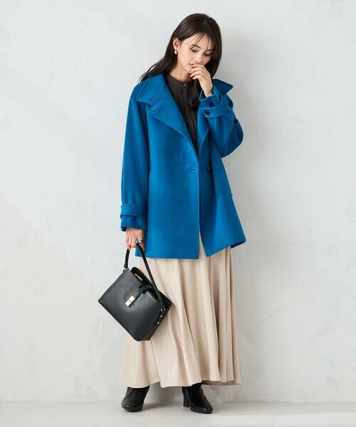 a.v.v / アー・ヴェ・ヴェ ステンカラーコート | スタンドカラーミディコート | 詳細14