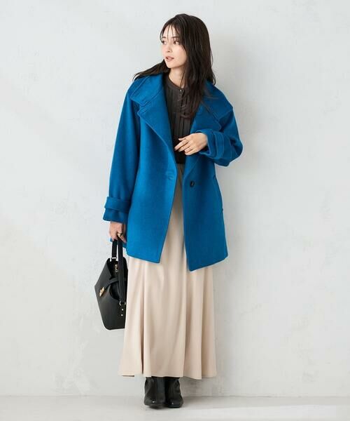 a.v.v / アー・ヴェ・ヴェ ステンカラーコート | スタンドカラーミディコート | 詳細15
