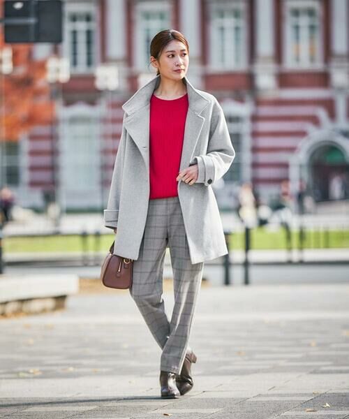 a.v.v / アー・ヴェ・ヴェ ステンカラーコート | スタンドカラーミディコート | 詳細21