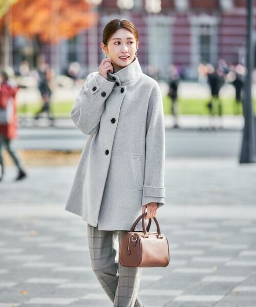 a.v.v / アー・ヴェ・ヴェ ステンカラーコート | スタンドカラーミディコート | 詳細22