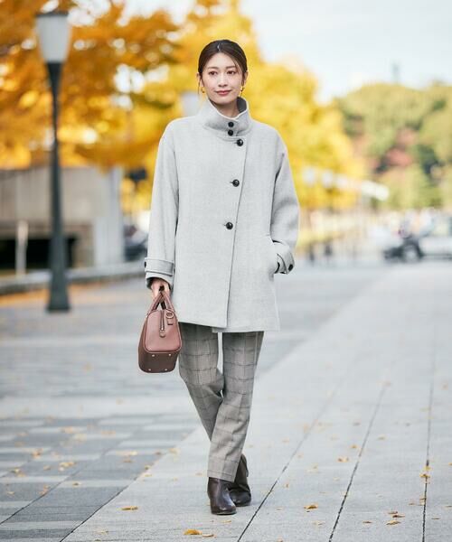 a.v.v / アー・ヴェ・ヴェ ステンカラーコート | スタンドカラーミディコート | 詳細26