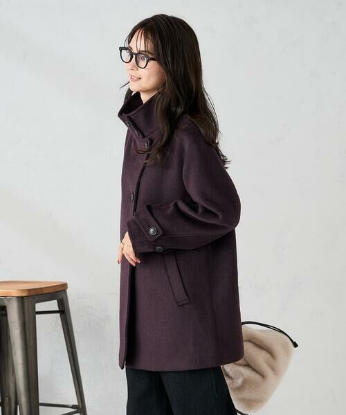 a.v.v / アー・ヴェ・ヴェ ステンカラーコート | スタンドカラーミディコート | 詳細3