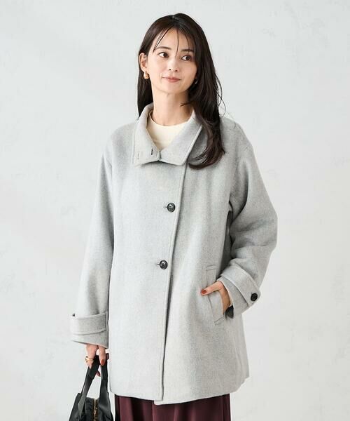 a.v.v / アー・ヴェ・ヴェ ステンカラーコート | スタンドカラーミディコート | 詳細30