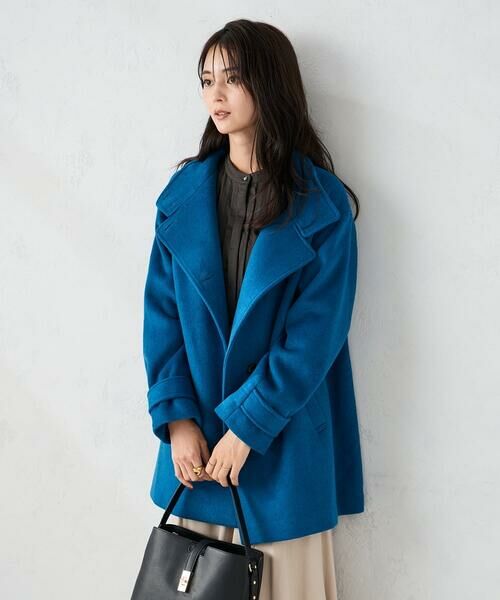 a.v.v / アー・ヴェ・ヴェ ステンカラーコート | スタンドカラーミディコート | 詳細9