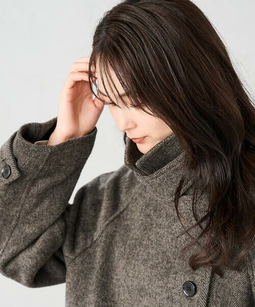 a.v.v / アー・ヴェ・ヴェ ステンカラーコート | 【2WAY】テーラードロングコート | 詳細12