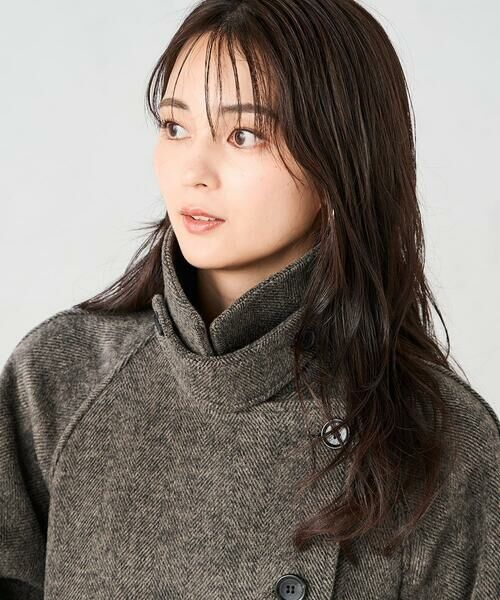 a.v.v / アー・ヴェ・ヴェ ステンカラーコート | 【2WAY】テーラードロングコート | 詳細13