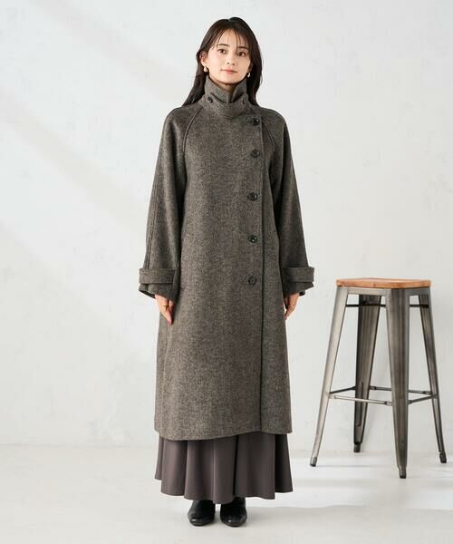 a.v.v / アー・ヴェ・ヴェ ステンカラーコート | 【2WAY】テーラードロングコート | 詳細19