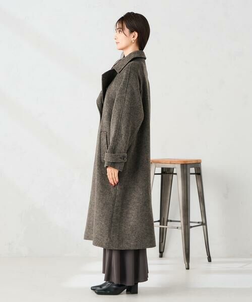 a.v.v / アー・ヴェ・ヴェ ステンカラーコート | 【2WAY】テーラードロングコート | 詳細21
