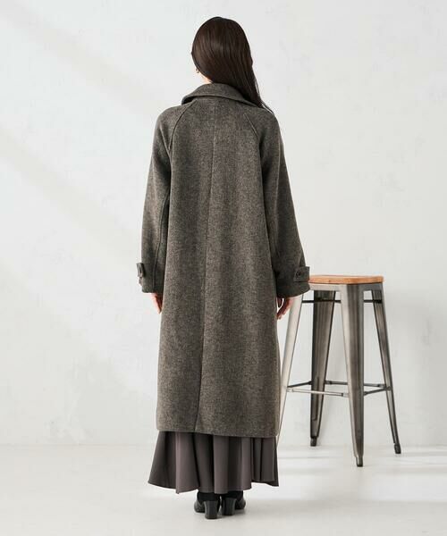 a.v.v / アー・ヴェ・ヴェ ステンカラーコート | 【2WAY】テーラードロングコート | 詳細22