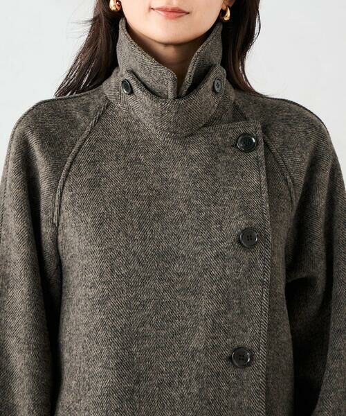 a.v.v / アー・ヴェ・ヴェ ステンカラーコート | 【2WAY】テーラードロングコート | 詳細24