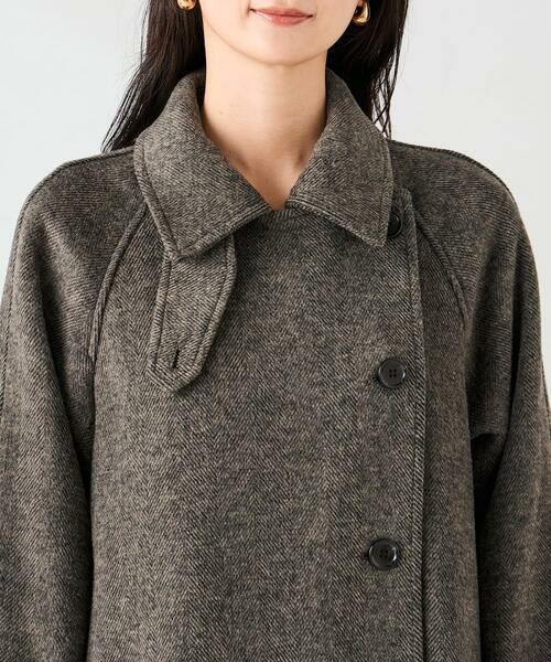 a.v.v / アー・ヴェ・ヴェ ステンカラーコート | 【2WAY】テーラードロングコート | 詳細25