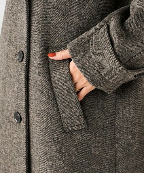 a.v.v / アー・ヴェ・ヴェ ステンカラーコート | 【2WAY】テーラードロングコート | 詳細27