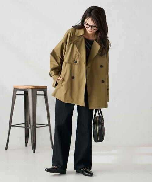 a.v.v / アー・ヴェ・ヴェ トレンチコート | 【微撥水】ミドルトレンチコート | 詳細10