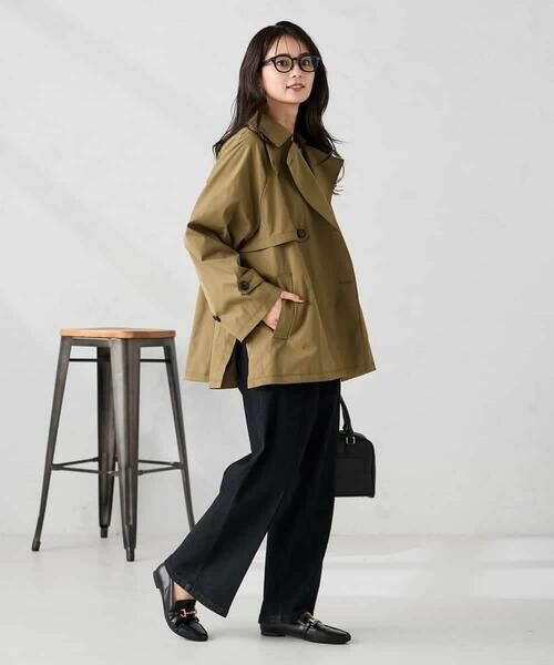 a.v.v / アー・ヴェ・ヴェ トレンチコート | 【微撥水】ミドルトレンチコート | 詳細12