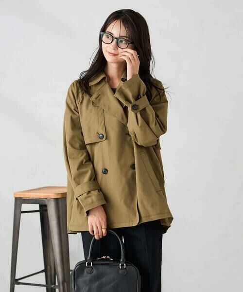 a.v.v / アー・ヴェ・ヴェ トレンチコート | 【微撥水】ミドルトレンチコート | 詳細5