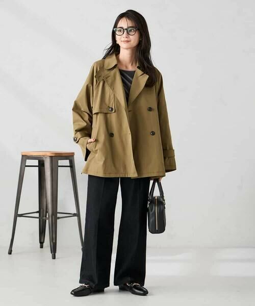 a.v.v / アー・ヴェ・ヴェ トレンチコート | 【微撥水】ミドルトレンチコート | 詳細9