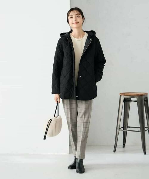 a.v.v / アー・ヴェ・ヴェ ノーカラージャケット | キルティングミドルコート | 詳細10