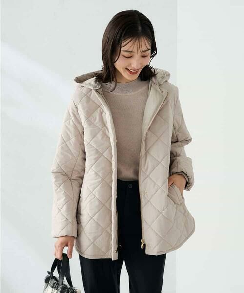 a.v.v / アー・ヴェ・ヴェ ノーカラージャケット | キルティングミドルコート | 詳細11