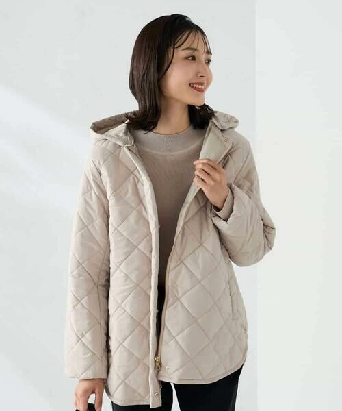 a.v.v / アー・ヴェ・ヴェ ノーカラージャケット | キルティングミドルコート | 詳細12