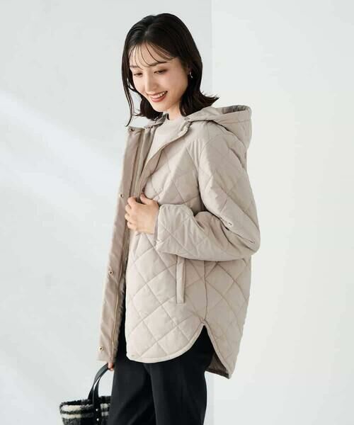 a.v.v / アー・ヴェ・ヴェ ノーカラージャケット | キルティングミドルコート | 詳細13