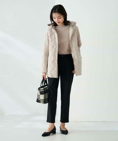 a.v.v / アー・ヴェ・ヴェ ノーカラージャケット | キルティングミドルコート | 詳細16