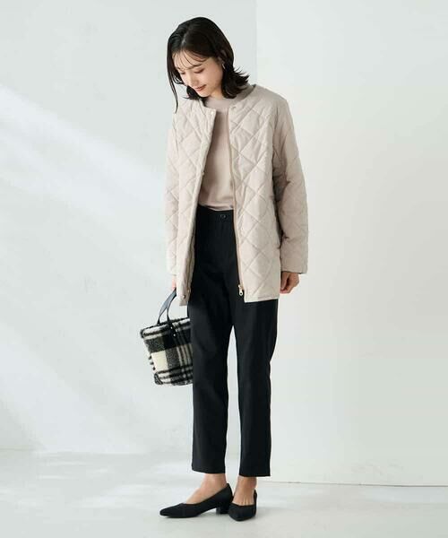 a.v.v / アー・ヴェ・ヴェ ノーカラージャケット | キルティングミドルコート | 詳細19