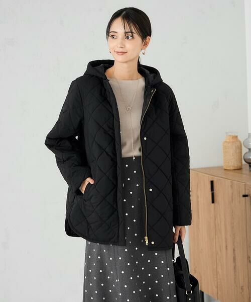 a.v.v / アー・ヴェ・ヴェ ノーカラージャケット | キルティングミドルコート | 詳細2
