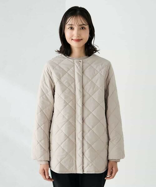 a.v.v / アー・ヴェ・ヴェ ノーカラージャケット | キルティングミドルコート | 詳細23