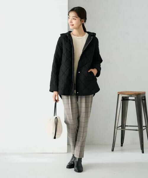 a.v.v / アー・ヴェ・ヴェ ノーカラージャケット | キルティングミドルコート | 詳細8