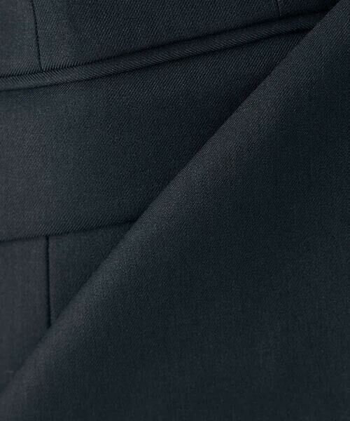 a.v.v / アー・ヴェ・ヴェ ノーカラージャケット | 【洗える/イージーケア/ストレッチ】パウダーツイルVネックジャケット | 詳細11